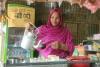 A female drink seller in Bangladesh 